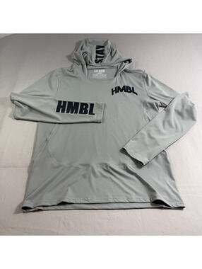 Gray Stay HMBL Pullover Hoodie